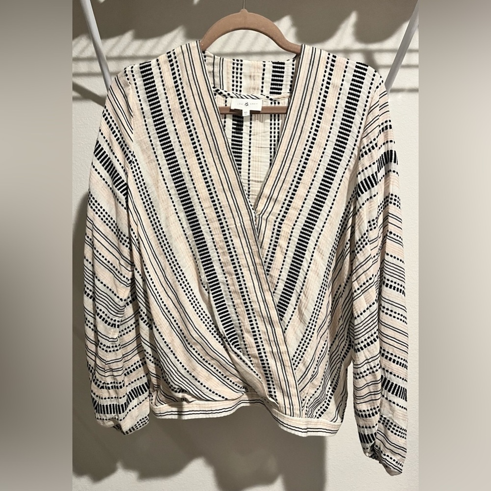 Lou & Grey wrap top | XS